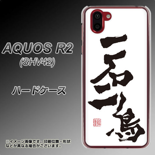 au アクオス R2 SHV42 高画質仕上げ 背面印刷 ハードケース【OE844 一石二鳥】