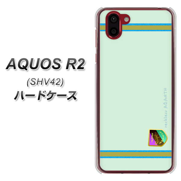 au アクオス R2 SHV42 高画質仕上げ 背面印刷 ハードケース【YC938 アバルト09】