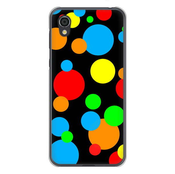 AQUOS sense2 SHV43 au 高画質仕上げ 背面印刷 ハードケース 【076 シンプル(大阪のおばちゃん)】