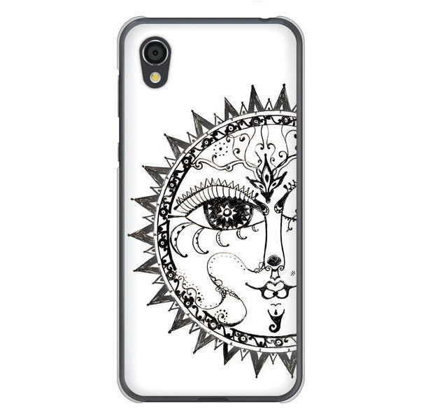 AQUOS sense2 SHV43 au 高画質仕上げ 背面印刷 ハードケース 【207 太陽神】