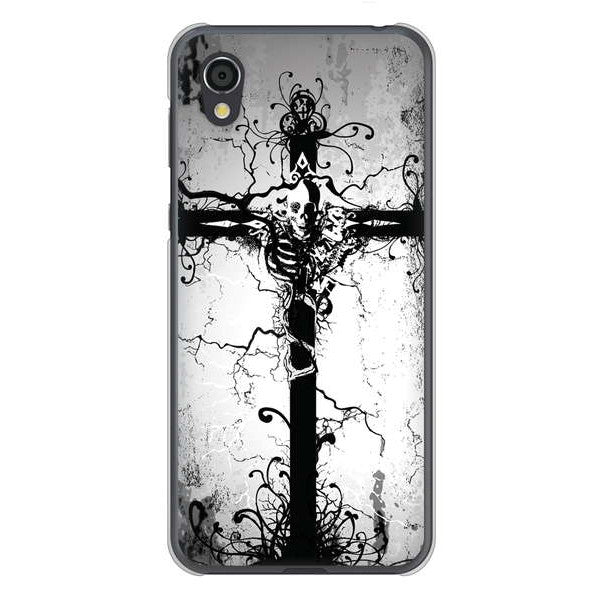 AQUOS sense2 SHV43 au 高画質仕上げ 背面印刷 ハードケース 【432 張付の骸】