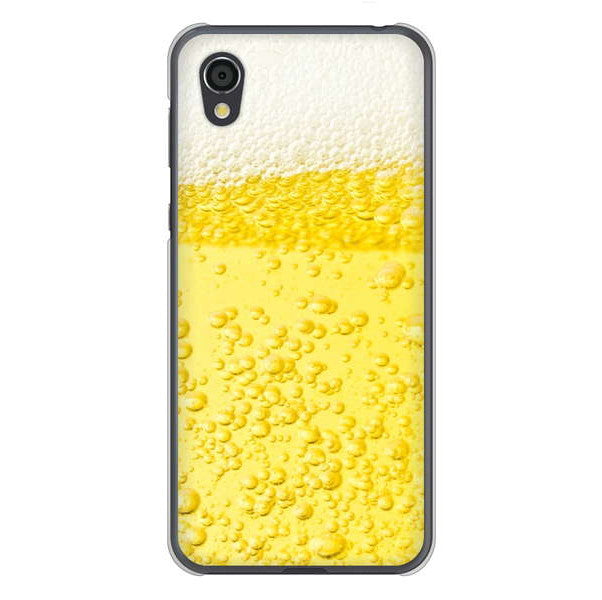 AQUOS sense2 SHV43 au 高画質仕上げ 背面印刷 ハードケース 生ビール