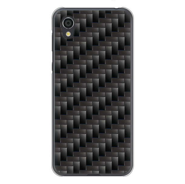 AQUOS sense2 SHV43 au 高画質仕上げ 背面印刷 ハードケース 【461 カーボン】
