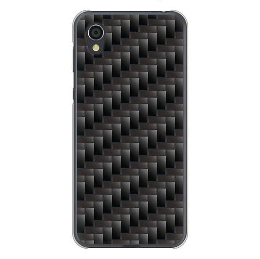 AQUOS sense2 SHV43 au 高画質仕上げ 背面印刷 ハードケース 【461 カーボン】