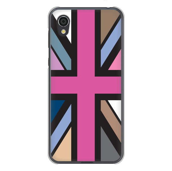 AQUOS sense2 SHV43 au 高画質仕上げ 背面印刷 ハードケース ユニオンジャック