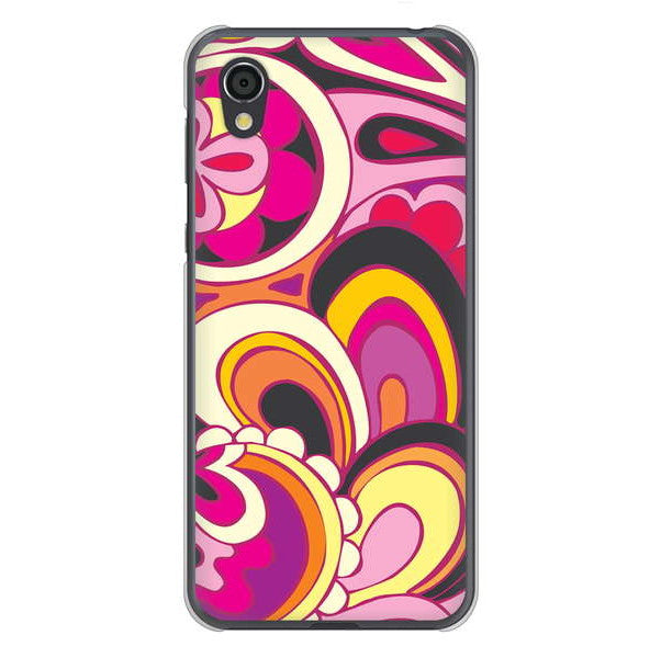 AQUOS sense2 SHV43 au 高画質仕上げ 背面印刷 ハードケース 【586 ブローアップカラー】