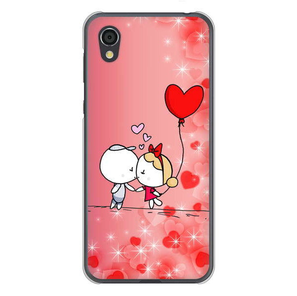 AQUOS sense2 SHV43 au 高画質仕上げ 背面印刷 ハードケース カップル