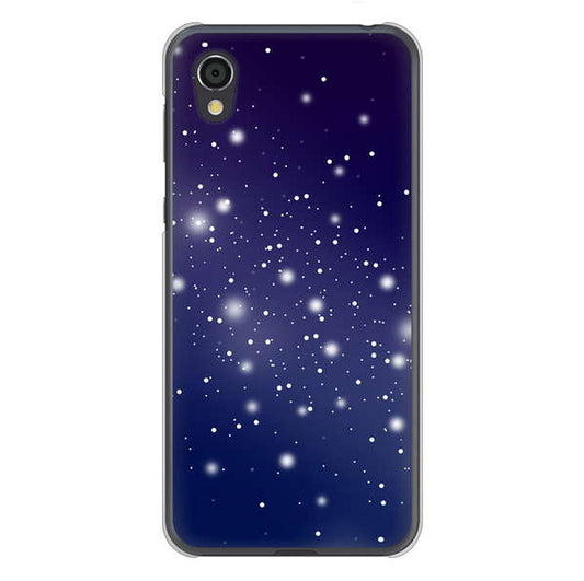 AQUOS sense2 SHV43 au 高画質仕上げ 背面印刷 ハードケース 【1271 天空の川】