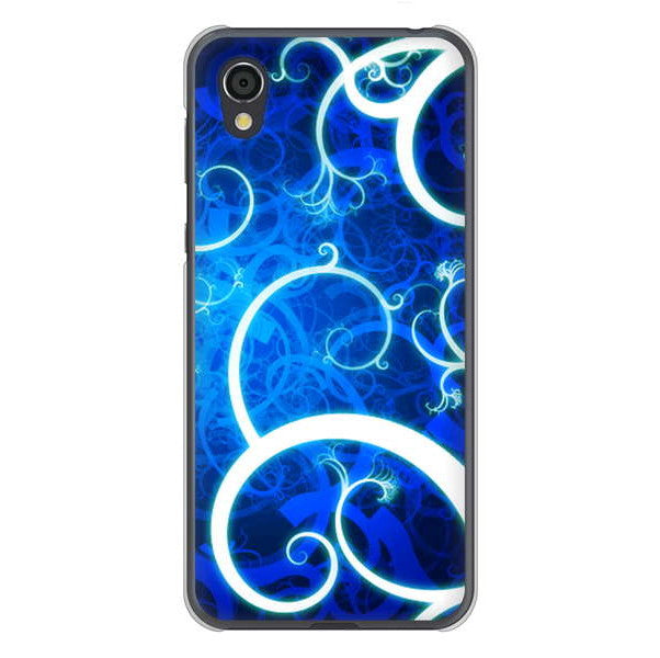 AQUOS sense2 SHV43 au 高画質仕上げ 背面印刷 ハードケース 【EK850 神秘の草】