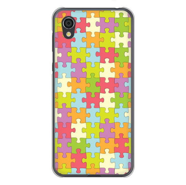 AQUOS sense2 SHV43 au 高画質仕上げ 背面印刷 ハードケース ジグソーパズル