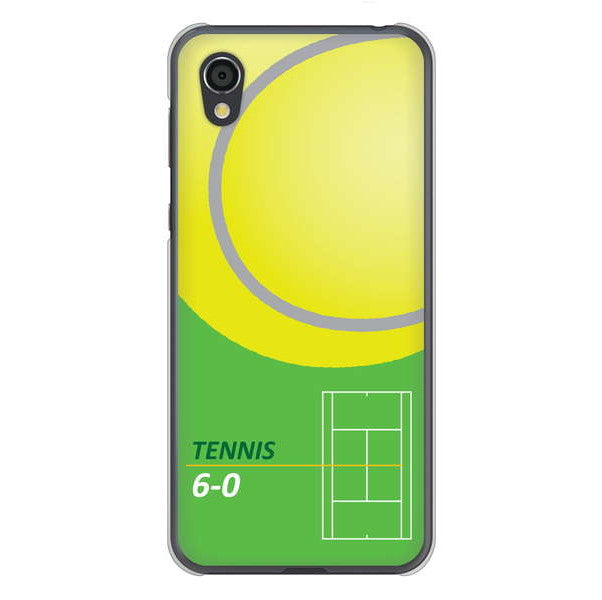 AQUOS sense2 SHV43 au 高画質仕上げ 背面印刷 ハードケース 【IB920 TENNIS】