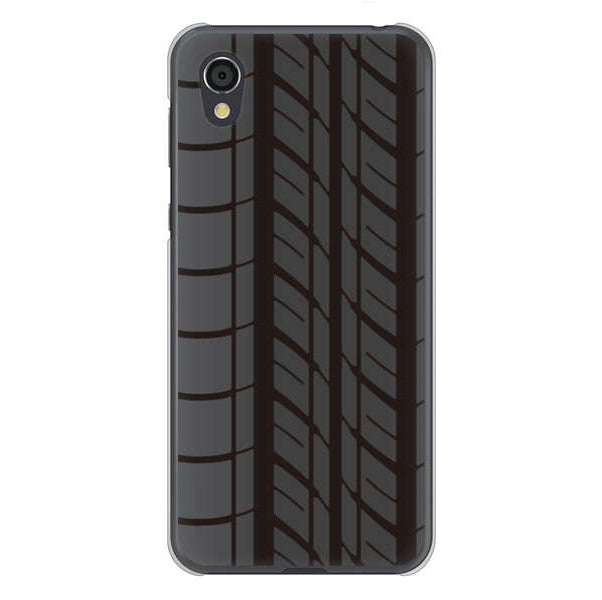 AQUOS sense2 SHV43 au 高画質仕上げ 背面印刷 ハードケース 【IB931 タイヤ】