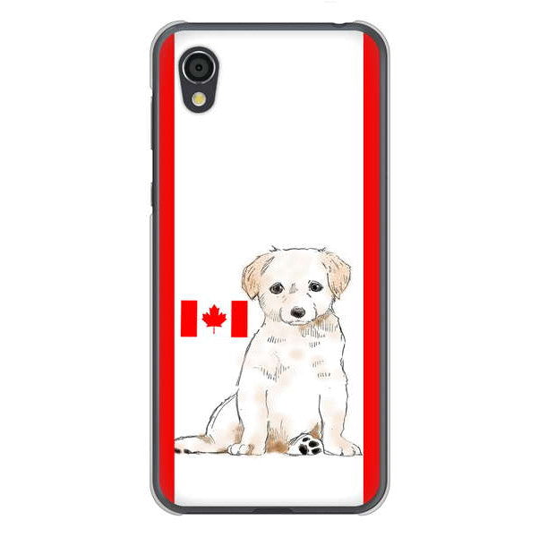 AQUOS sense2 SHV43 au 高画質仕上げ 背面印刷 ハードケース ラブラドールレトリバー