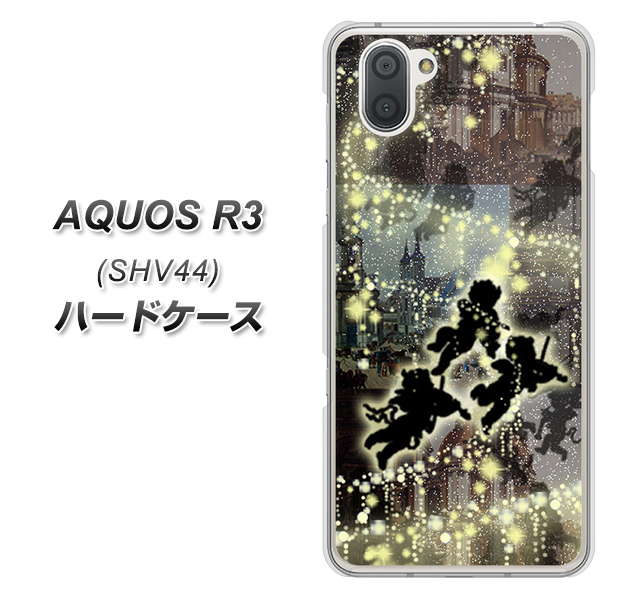 au アクオス R3 SHV44 高画質仕上げ 背面印刷 ハードケース【253 天使の音楽隊】