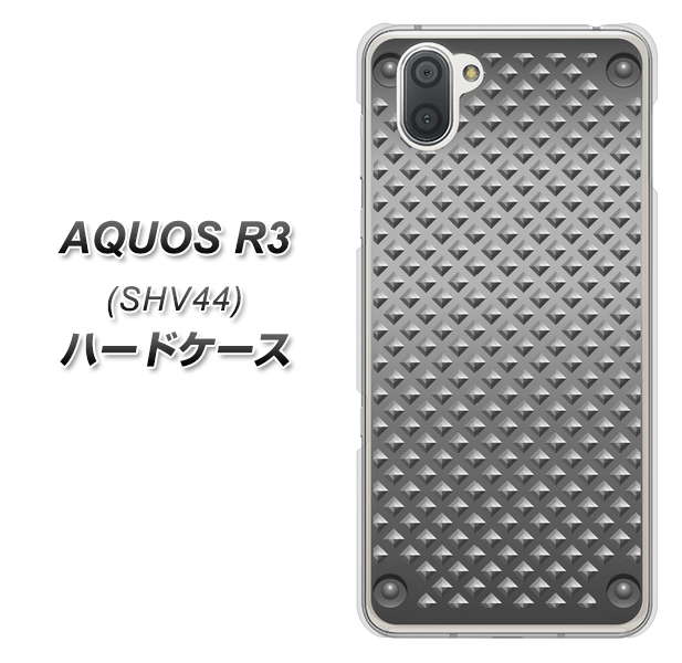 au アクオス R3 SHV44 高画質仕上げ 背面印刷 ハードケース【570 スタックボード】
