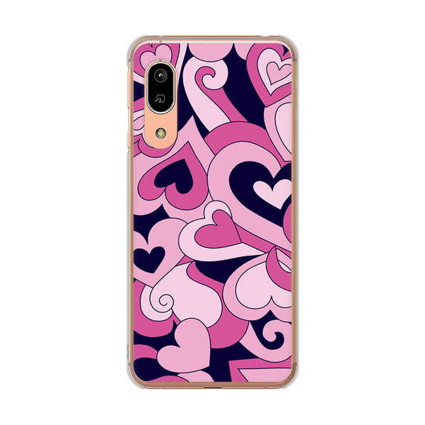 AQUOS sense3 SHV45 au 高画質仕上げ 背面印刷 ハードケース プリティハート