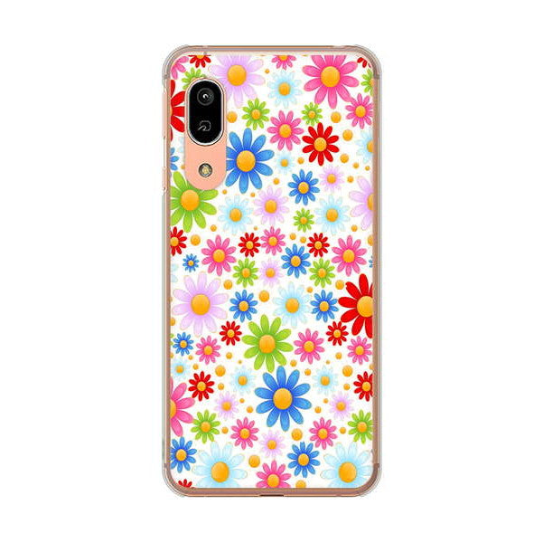 AQUOS sense3 SHV45 au 高画質仕上げ 背面印刷 ハードケース リバティプリント