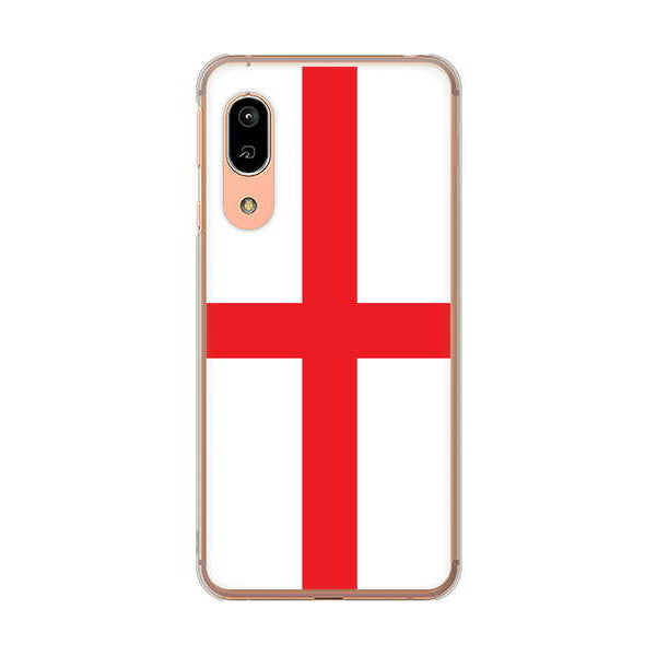 AQUOS sense3 SHV45 au 高画質仕上げ 背面印刷 ハードケース 国旗