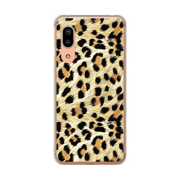 AQUOS sense3 SHV45 au 高画質仕上げ 背面印刷 ハードケース アニマル柄