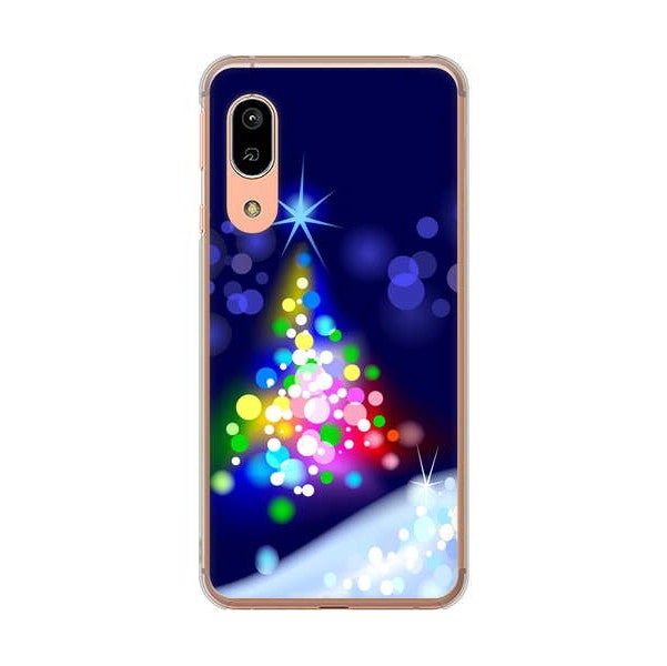 AQUOS sense3 SHV45 au 高画質仕上げ 背面印刷 ハードケース クリスマス