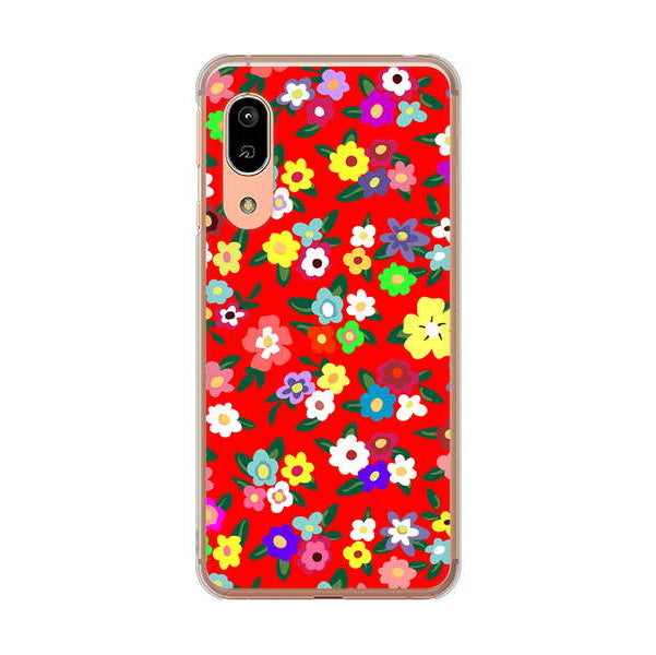 AQUOS sense3 SHV45 au 高画質仕上げ 背面印刷 ハードケース リバティプリント