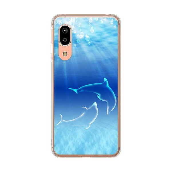 AQUOS sense3 SHV45 au 高画質仕上げ 背面印刷 ハードケース 海の守り神