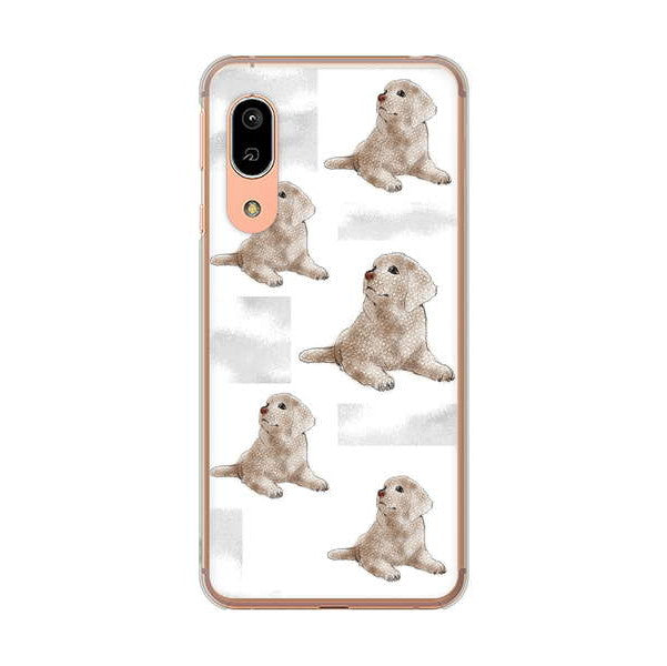 AQUOS sense3 SHV45 au 高画質仕上げ 背面印刷 ハードケース ラブラドールレトリバー