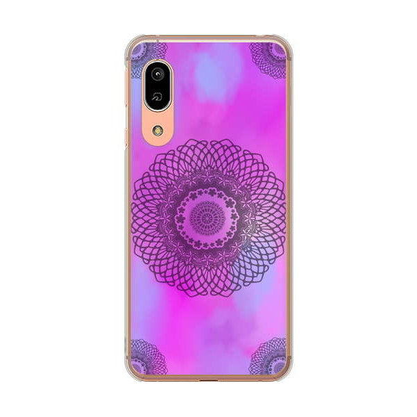 AQUOS sense3 SHV45 au 高画質仕上げ 背面印刷 ハードケース 【YJ344 レース】