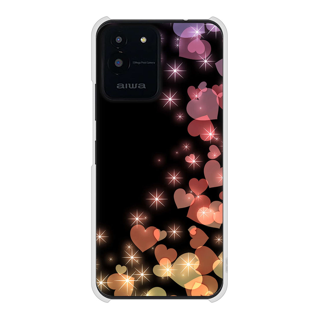 aiwa JA2-SMP0601 高画質仕上げ 背面印刷 ハードケースきらめきハート