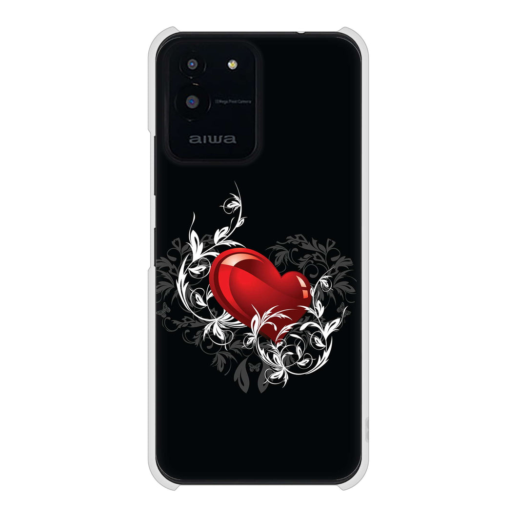 aiwa JA2-SMP0601 高画質仕上げ 背面印刷 ハードケースきらめきハート
