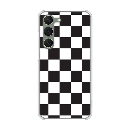 Galaxy S23 SM-S911C 楽天モバイル 高画質仕上げ 背面印刷 ハードケース【151 フラッグチェック】