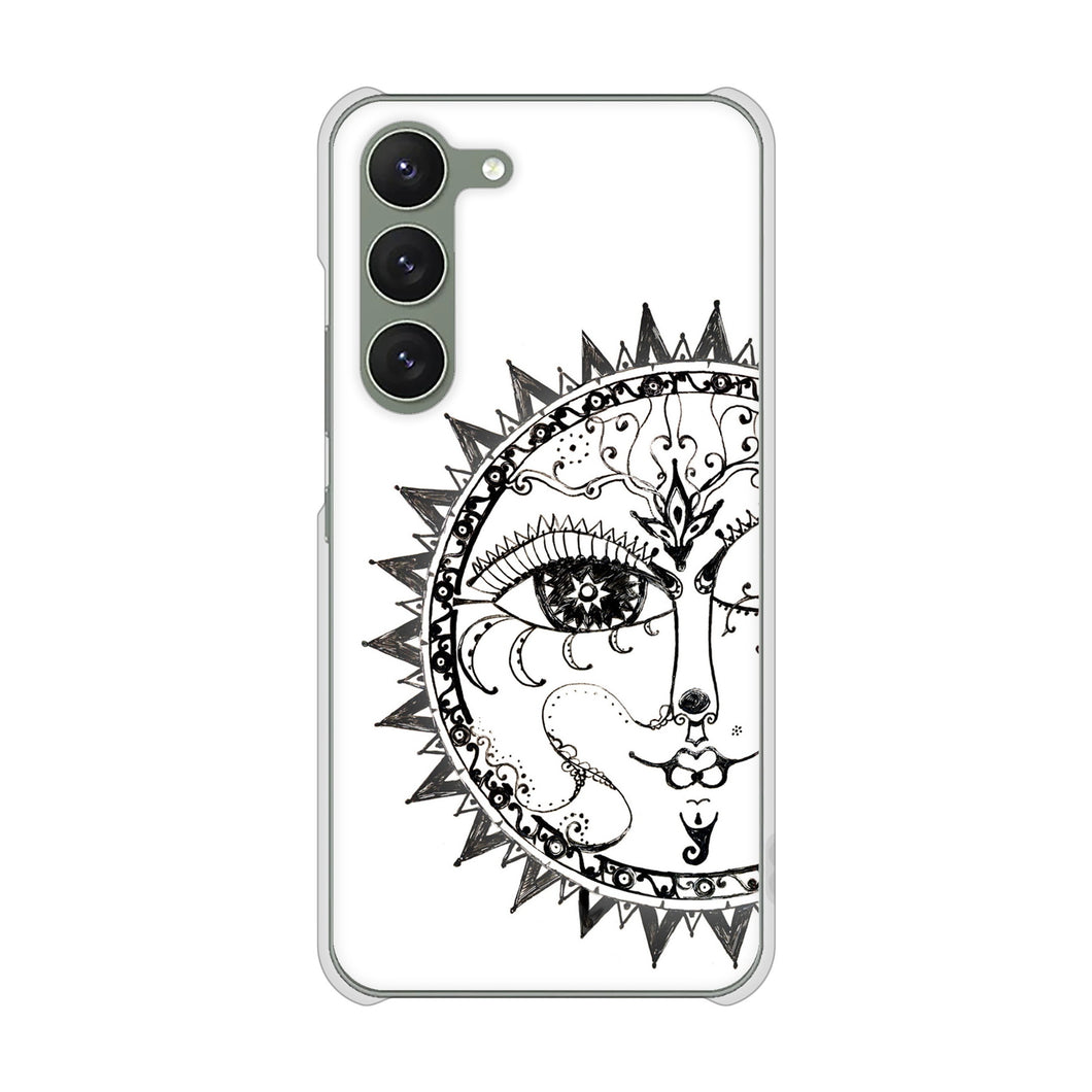 Galaxy S23 SM-S911C 楽天モバイル 高画質仕上げ 背面印刷 ハードケース【207 太陽神】