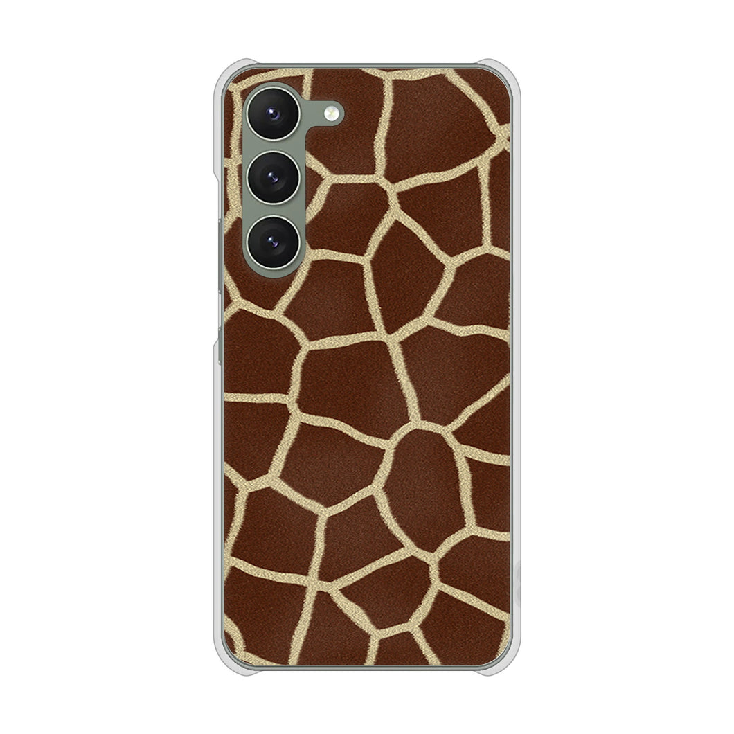 Galaxy S23 SM-S911C 楽天モバイル 高画質仕上げ 背面印刷 ハードケースアニマル柄