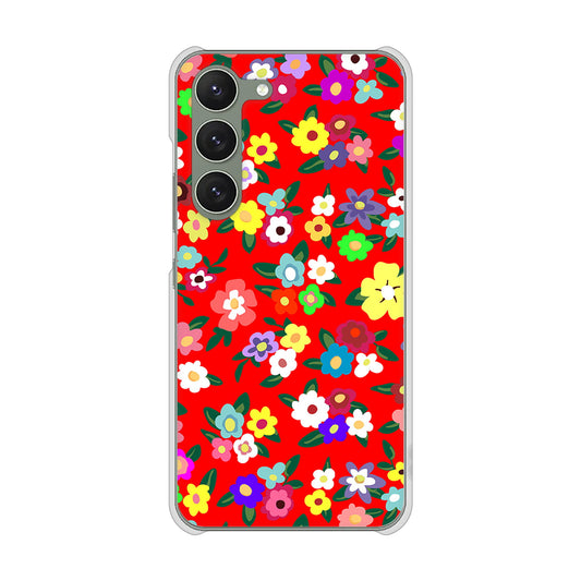 Galaxy S23 SM-S911C 楽天モバイル 高画質仕上げ 背面印刷 ハードケース【780 リバティプリントRD】