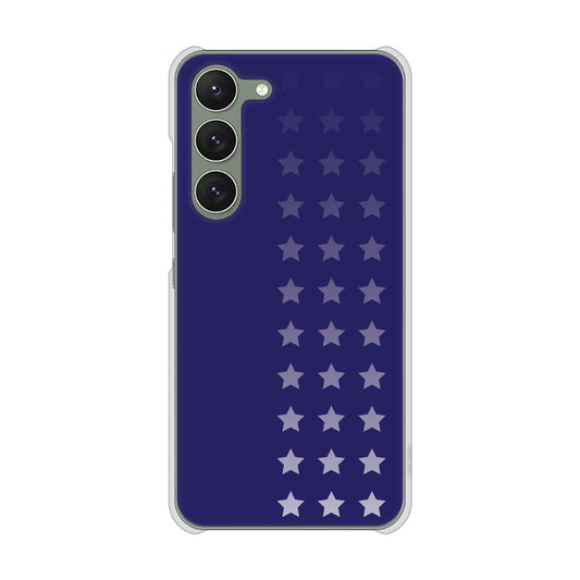 Galaxy S23 SM-S911C 楽天モバイル 高画質仕上げ 背面印刷 ハードケース【IB911 スターライン】