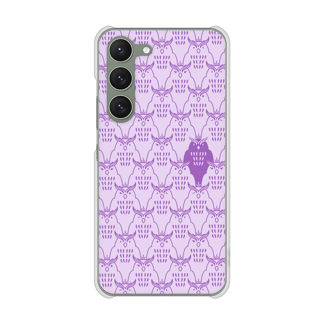 Galaxy S23 SM-S911C 楽天モバイル 高画質仕上げ 背面印刷 ハードケースパターンアニマル