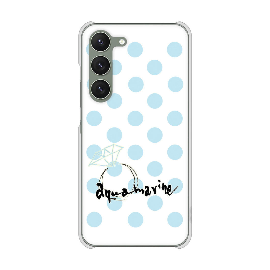 Galaxy S23 SM-S911C 楽天モバイル 高画質仕上げ 背面印刷 ハードケース大野詠舟 誕生石