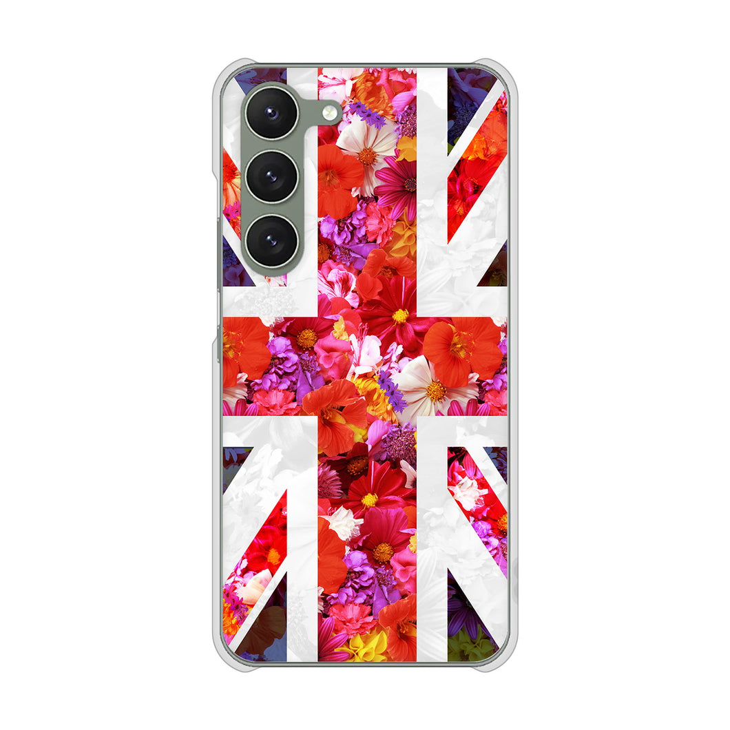 Galaxy S23 SM-S911C 楽天モバイル 高画質仕上げ 背面印刷 ハードケースユニオンジャック