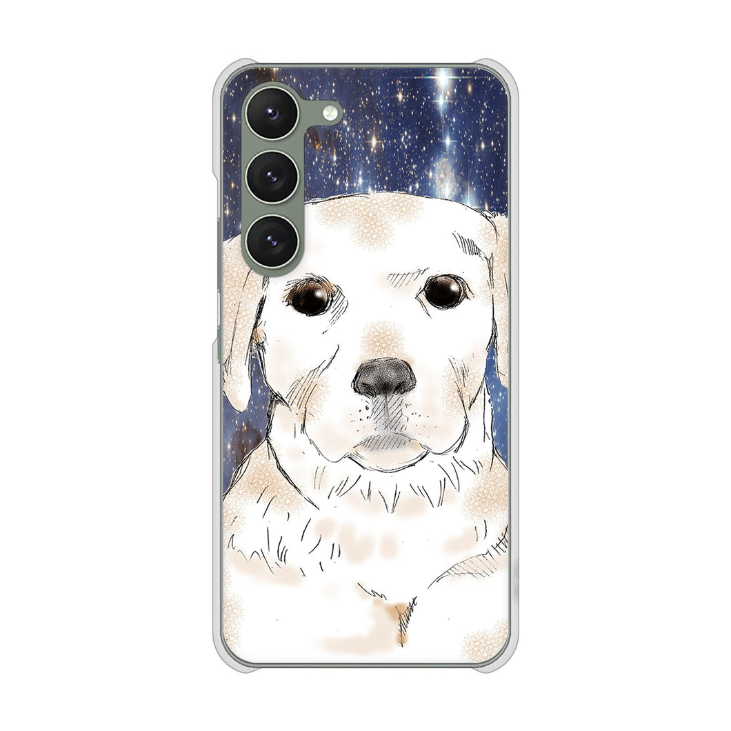 Galaxy S23 SM-S911C 楽天モバイル 高画質仕上げ 背面印刷 ハードケースラブラドールレトリバー