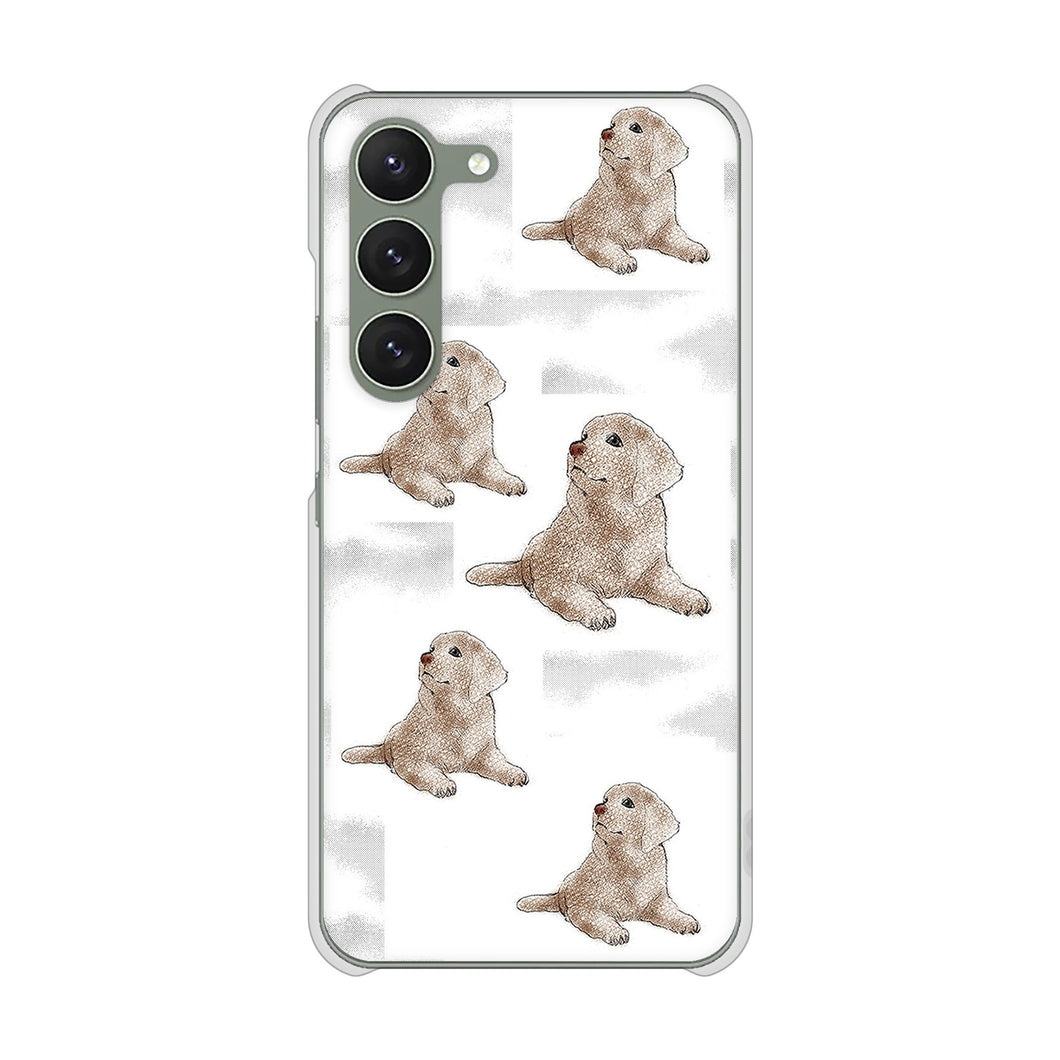 Galaxy S23 SM-S911C 楽天モバイル 高画質仕上げ 背面印刷 ハードケースラブラドールレトリバー