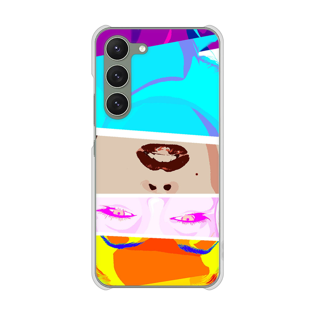 Galaxy S23 SM-S911C 楽天モバイル 高画質仕上げ 背面印刷 ハードケースマリリンモンローデザイン