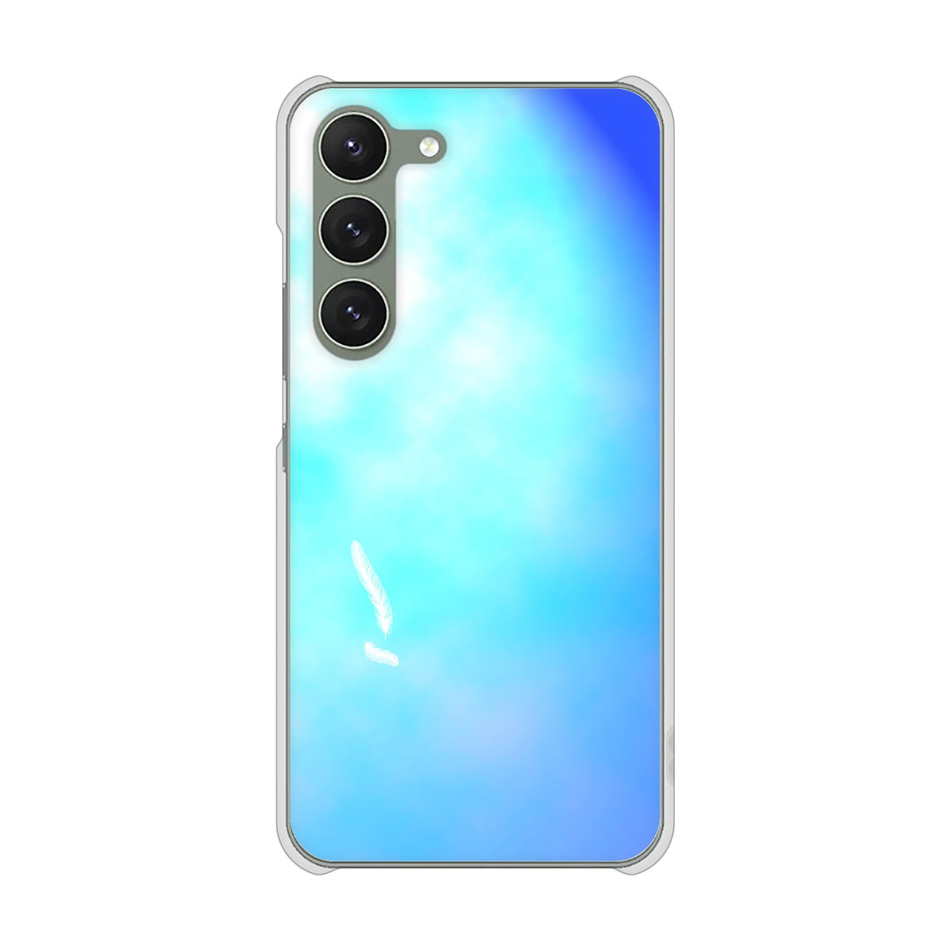 Galaxy S23 SM-S911C 楽天モバイル 高画質仕上げ 背面印刷 ハードケース【YJ291 デザイン 光】