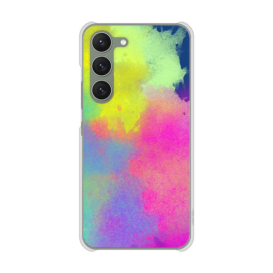 Galaxy S23 SM-S911C 楽天モバイル 高画質仕上げ 背面印刷 ハードケース【YJ294 デザイン色彩】