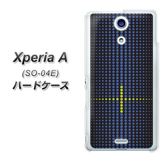 docomo エクスペリアA(エース)SO-04E 高画質仕上げ 背面印刷 ハードケース【IB907 グラデーションドット】