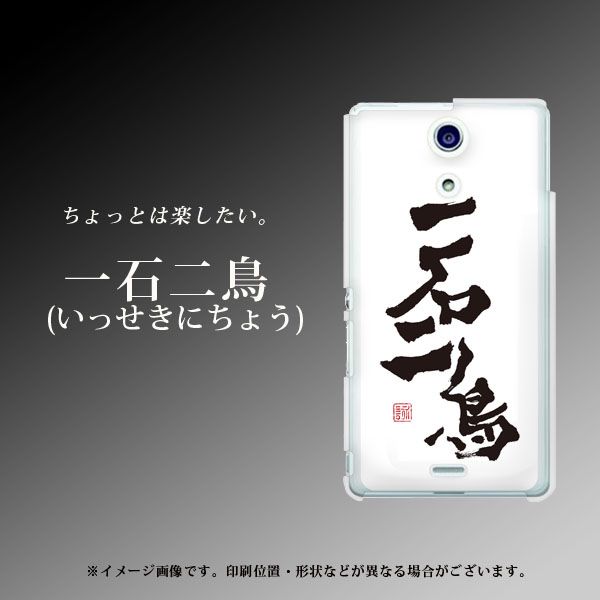 docomo エクスペリアA(エース)SO-04E 高画質仕上げ 背面印刷 ハードケース【OE844 一石二鳥】