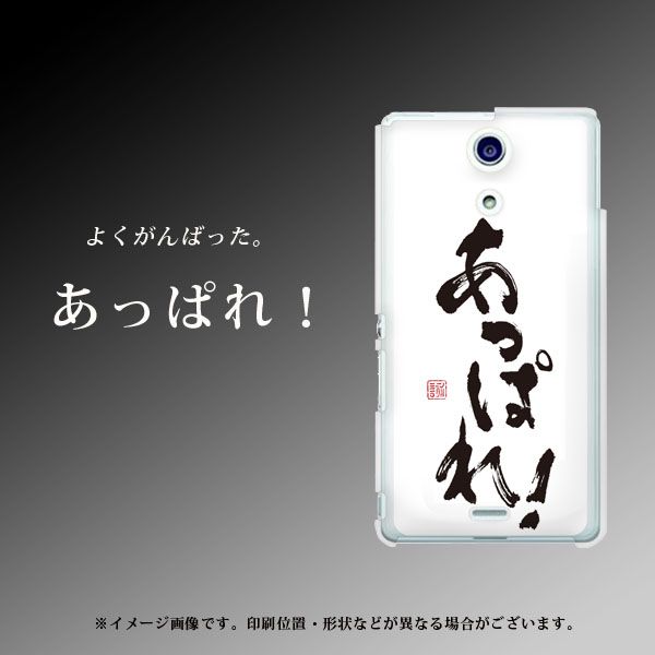 docomo エクスペリアA(エース)SO-04E 高画質仕上げ 背面印刷 ハードケース【OE846 あっぱれ!】