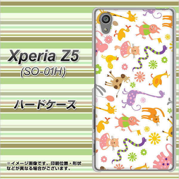 docomo エクスペリアZ5 SO-01H 高画質仕上げ 背面印刷 ハードケース【134 Harry up!】