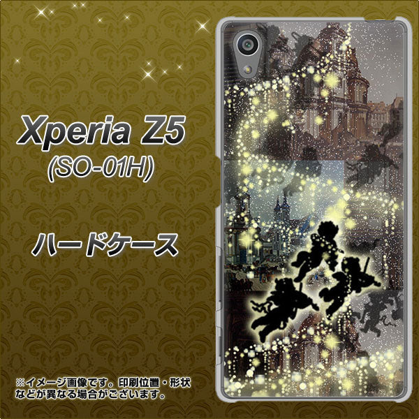 docomo エクスペリアZ5 SO-01H 高画質仕上げ 背面印刷 ハードケース【253 天使の音楽隊】