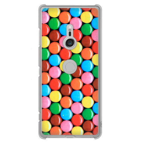 Xperia XZ3 SO-01L docomo 高画質仕上げ 背面印刷 ハードケース スイーツ