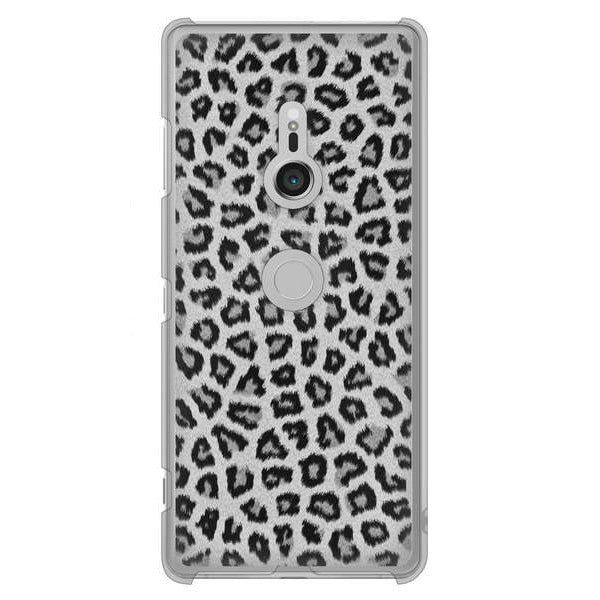 Xperia XZ3 SO-01L docomo 高画質仕上げ 背面印刷 ハードケース ヒョウ柄ベーシックS